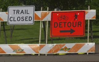 bike trail closure