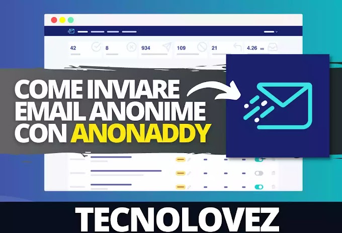 Come inviare email anonime online con AnonAddy 