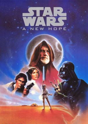 Star Wars New Hope Movie Poster. watched “Star Wars Episode