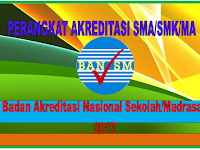 Perangkat administrasi dan instrumen Akreditasi Nasional SMA/SMK/MA tahun 2017.