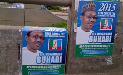 Buhari’s Posters