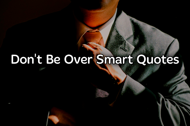 Don't be over smart quotes