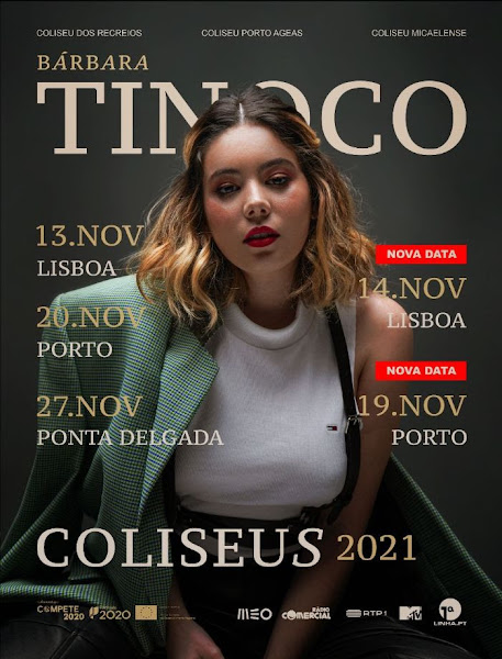 BÁRBARA TINOCO COM DATA EXTRA NO COLISEU DO PORTO