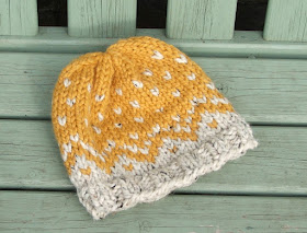 colourwork woolly hat