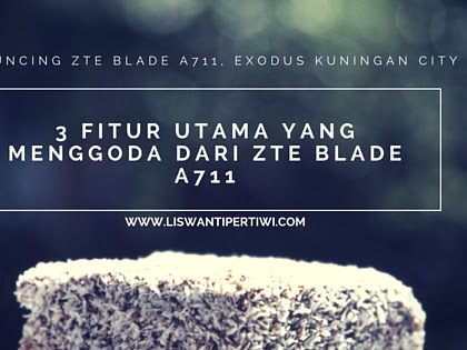 3 Fitur Utama Yang Menggoda Dari ZTE Blade A711