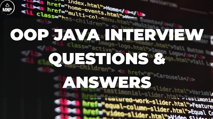 OOP Java Interview Questions & Answers