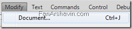 Modify Document