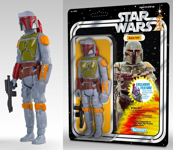 Rocket Firing Boba Fett 12 Inch Jumbo Vintage Kenner Star Wars Action Figure by Gentle Giant