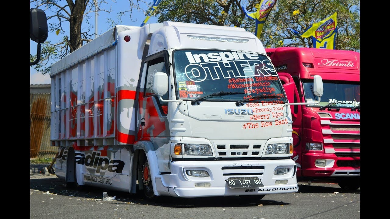 Kumpulan Gambar Modifikasi Truk Elf Terbaru 2018