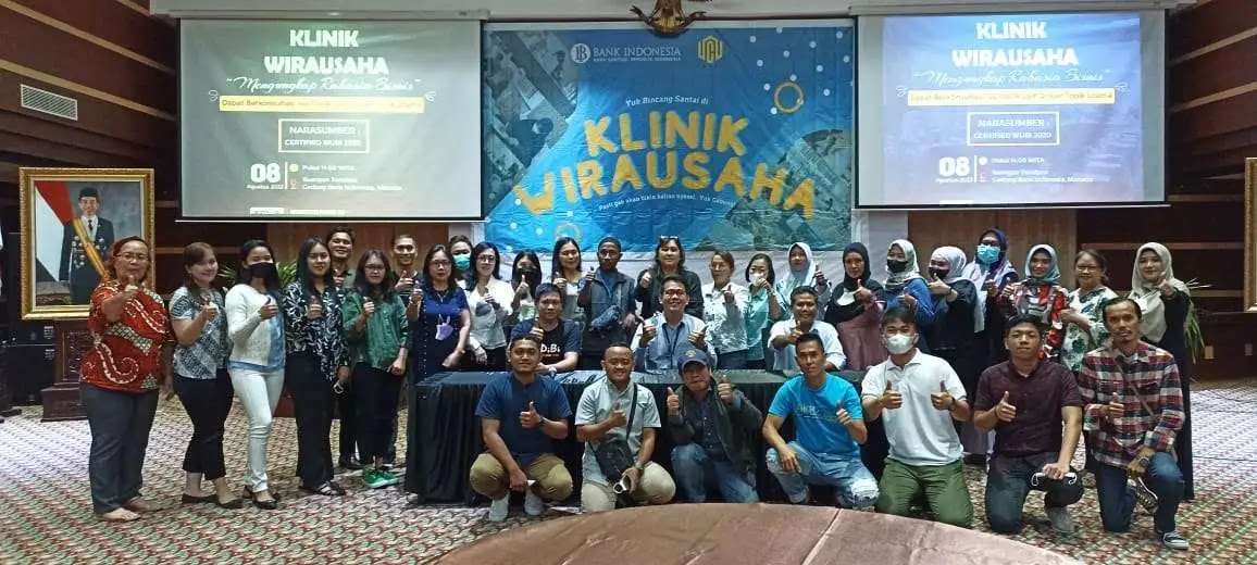 PT Kawanua Digital Multiverse Ikuti Klinik Wirausaha dari Bank Indonesia Sulawesi Utara