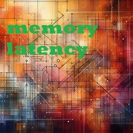 Effect of memory latency on performance of a computer system