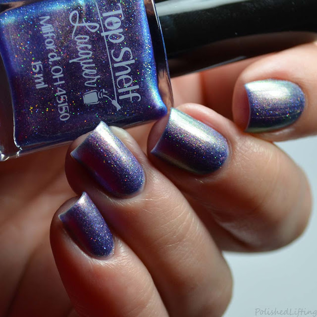 purple color shifting nail polish