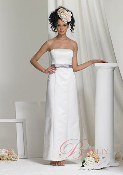 Robe de soirÃ©e blanche longue