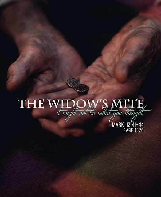 The Widow's Mite - hands - sermon title - JFleming2015