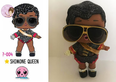 Shimone Queen doll from LOL Hair Goals series 5 wave 1