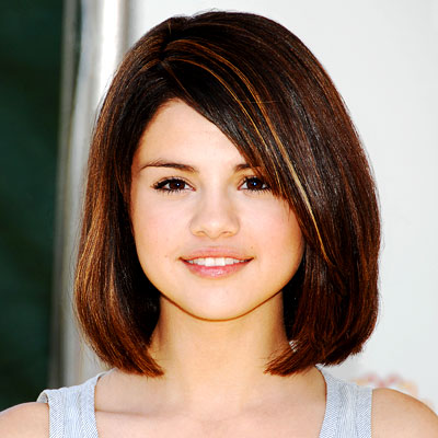 Selena Gomez on Selena Gomez Hairstyles Bob