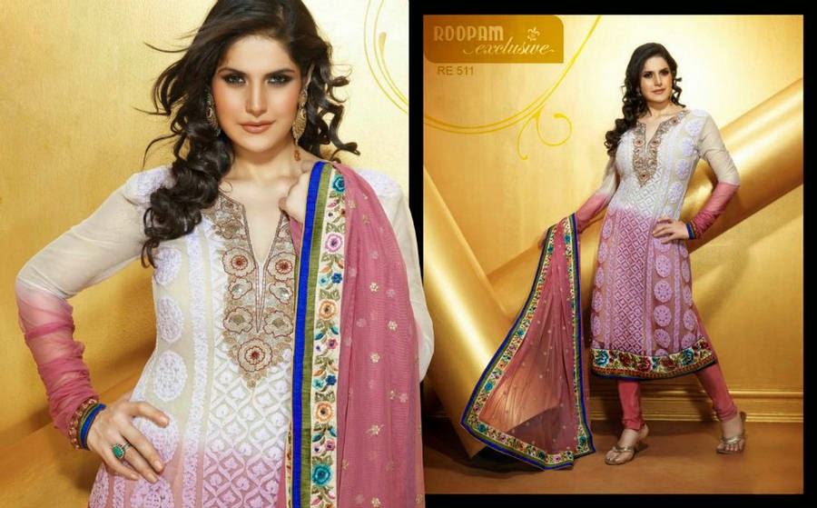 http://www.funmag.org/fashion-mag/fashion-apparel/zarine-khan-roopam-exclusive-churidar-suits/