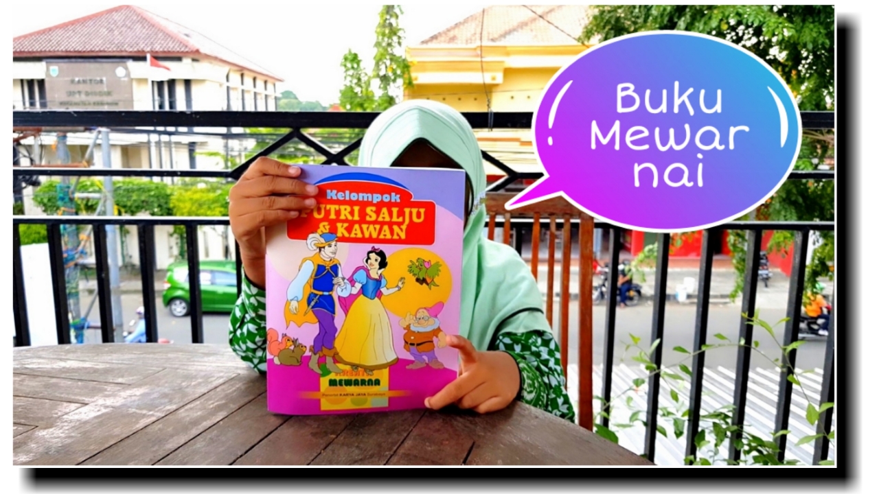 Coloring Book Putri Salju, Kawan, Buku Mewarnai Untuk Belajar Mewarnai, Drawing For Kids