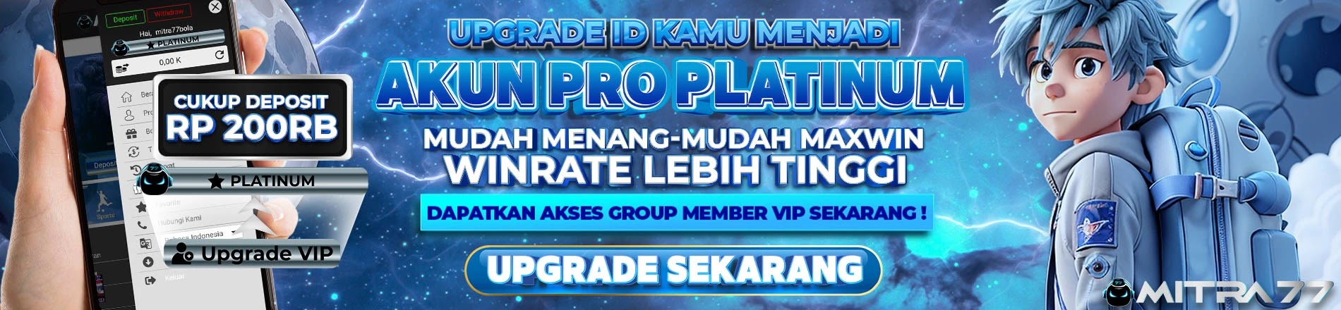 Akun Pro Platinum