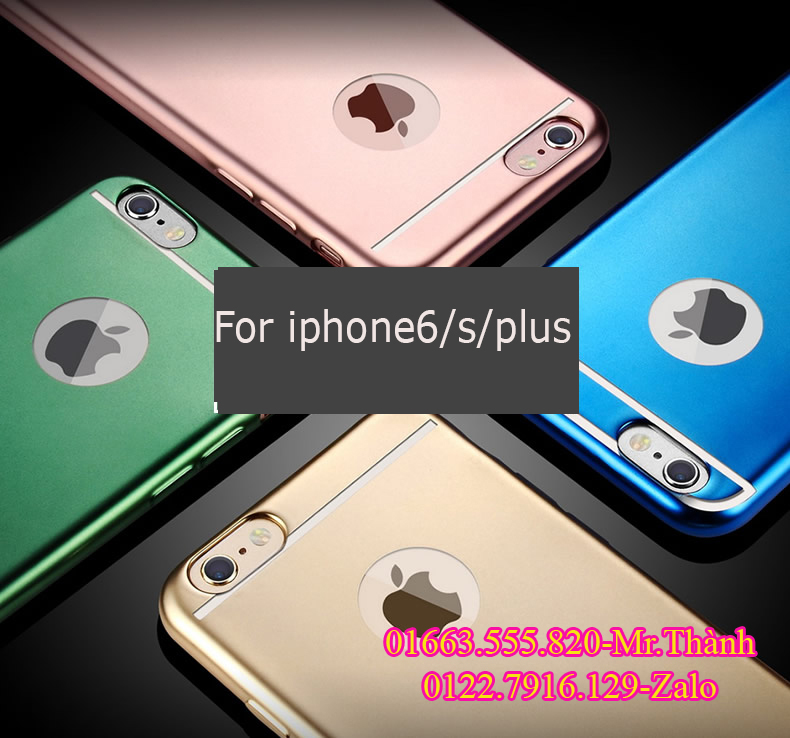 Ốp lưng phun màu tĩnh điện siêu mỏng cho iPhone 6Plus/6S Plus