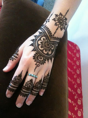 Mehndi Designs 2013 For EID By Falguni Rajpara 2013 Images For Legs Designs 3 Pics HD