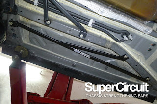 SUPERCIRCUIT Side Chassis Brace made for 2022 Perodua Alza Mk2 (W150/ D27A