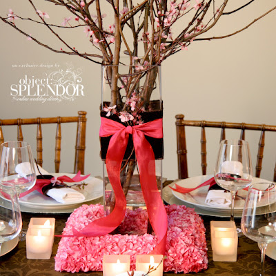 Pink Wedding Centerpieces on First Lady Of The House  Spring Centerpieces