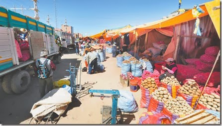 La papa de Bolivia