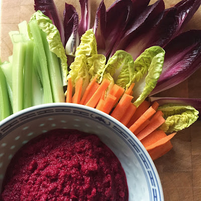 Beetroot and horseradish dip