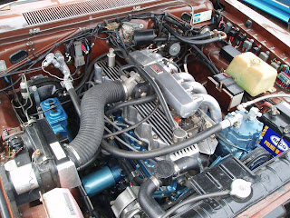 Drag Car Engine