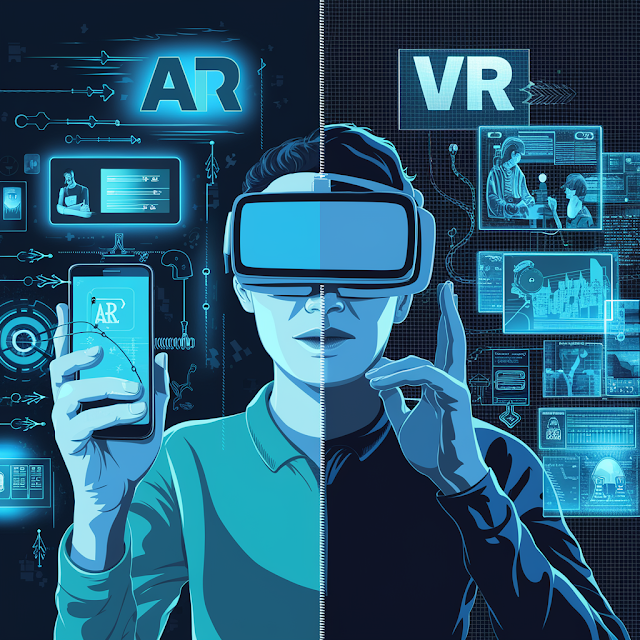 The Primary Difference Between Augmented Reality (AR) And Virtual Reality (VR)?