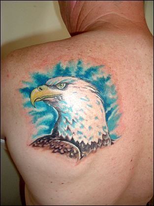 gypsy head tattoo. Eagle Head Tattoos