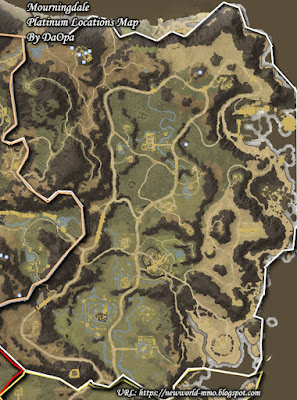 Mourningdale platinum node locations map