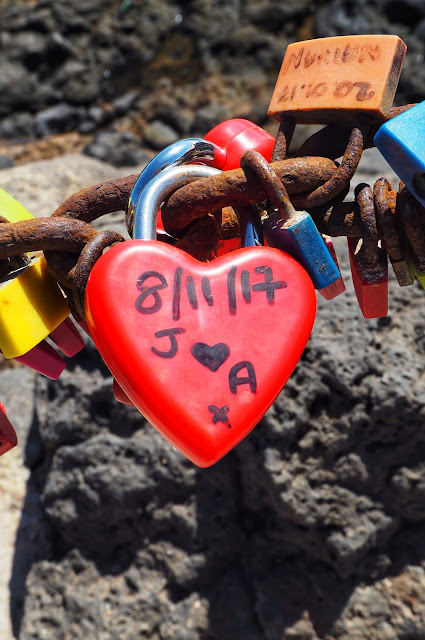 Love locks for travel lovers
