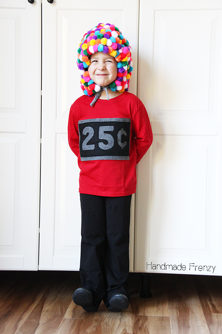 EASY DIY Gumball Machine Costume