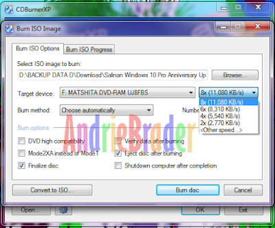 Cara Burning CD/DVD Windows 10 Menggunakan CDBurnerXP