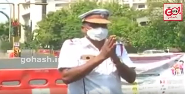 Video: TN Traffic Police Crying And Begging People To Stay At Home