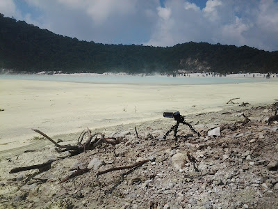 Kawa Putih lake West Java Indonesia