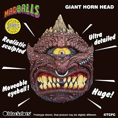 Madballs Horn Head Giant Vinyl Figure by James Groman x Yamakichi