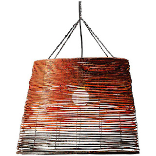 SALA VERDE NOOTHERA PENDANT - RED AND DARK GREY