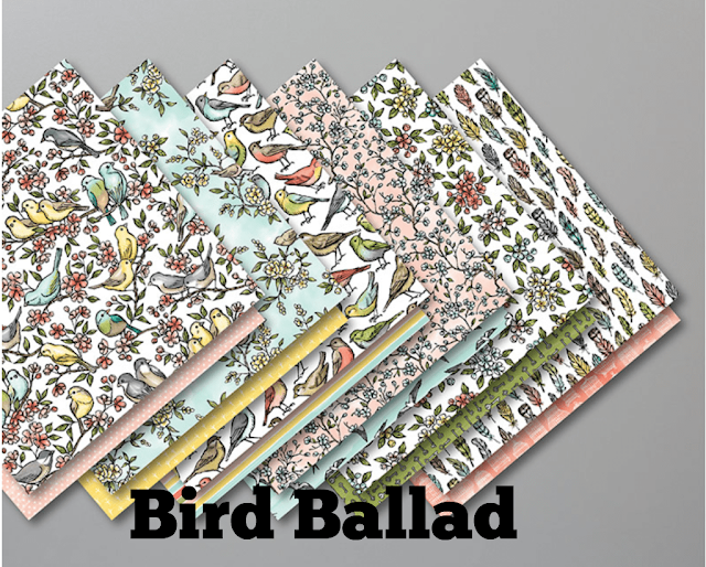 Bird Ballad patterned paper