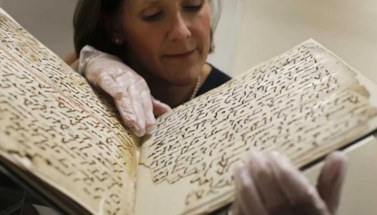 The Louvre Museum displays a manuscript of the Qur'an dating back to the eighth century AD On Friday, the French Louvre Museum displayed a manuscript of the Qur'an dating back to the eighth century AD.  The Uzbek government said the Louvre Museum in Paris will display dozens of Uzbek artifacts that museum experts helped restore, including an eighth century manuscript of a portion of the Qur'an and a 2,000-year-old Buddha statue.  The Uzbek State Corporation for the Development of Culture and Arts said in a statement that a total of 70 restored artifacts will be on display at the Louvre from November 23 to March 6.  She added that the part of the Qur'an was preserved for centuries in the village of Kata Langer, and it is among the oldest manuscripts of the Qur'an that are still surviving.