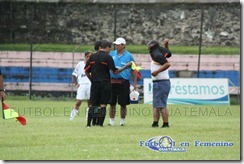 salida del arbitro por lesion