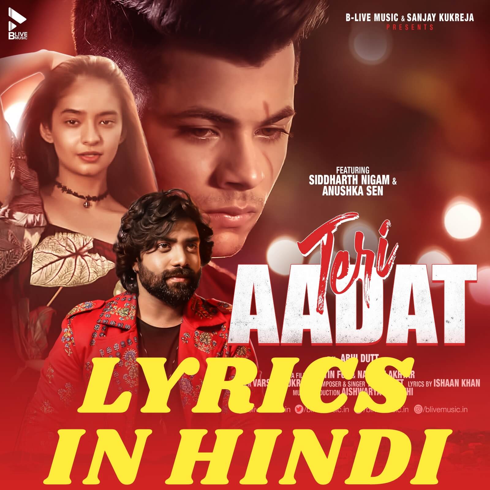 Teri Aadat Lyrics In Hindi