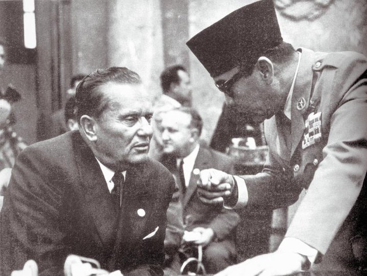 Josip Broz Tito dan Bung Karno
