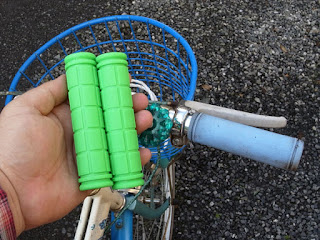 volflashy ソフト BMX MTB サイクル   マウンテンバイク ハンドルバー ラバー エンドグリップの交換をします。