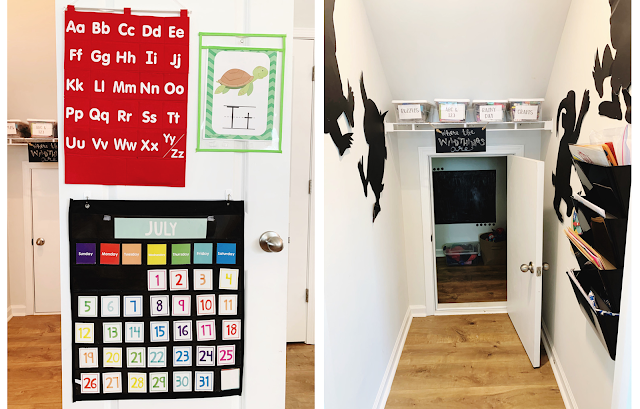 Image of Under the Stairs Closet Playroom Preschool Space