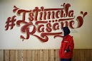 Mural at Mamahke Jogja