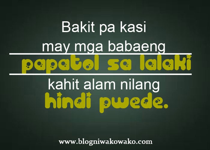 Tagalog Funny Quotes 15