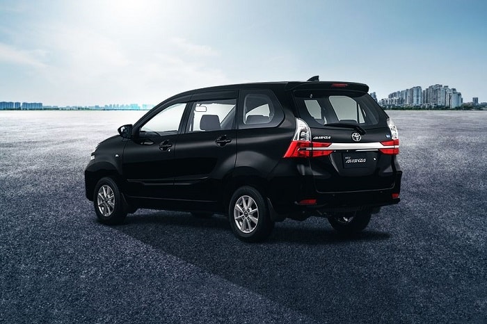 Tampak belakang Toyota New Avanza 2019